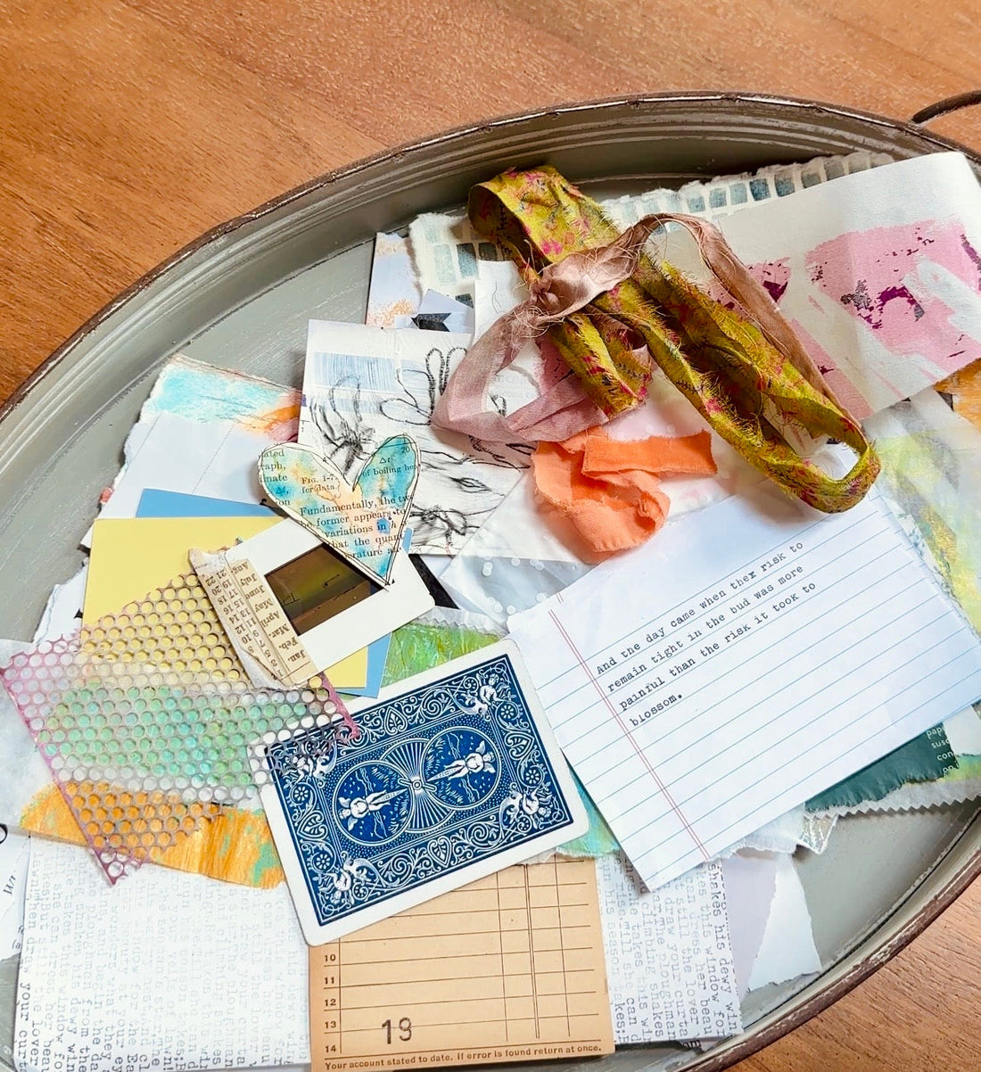 Gathering is Making - the creative process before the art