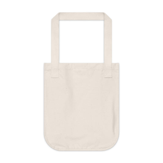 Friday Quote Organic Canvas Tote Bag, artist quote, carry all, art bag, earth friendly, art supplies