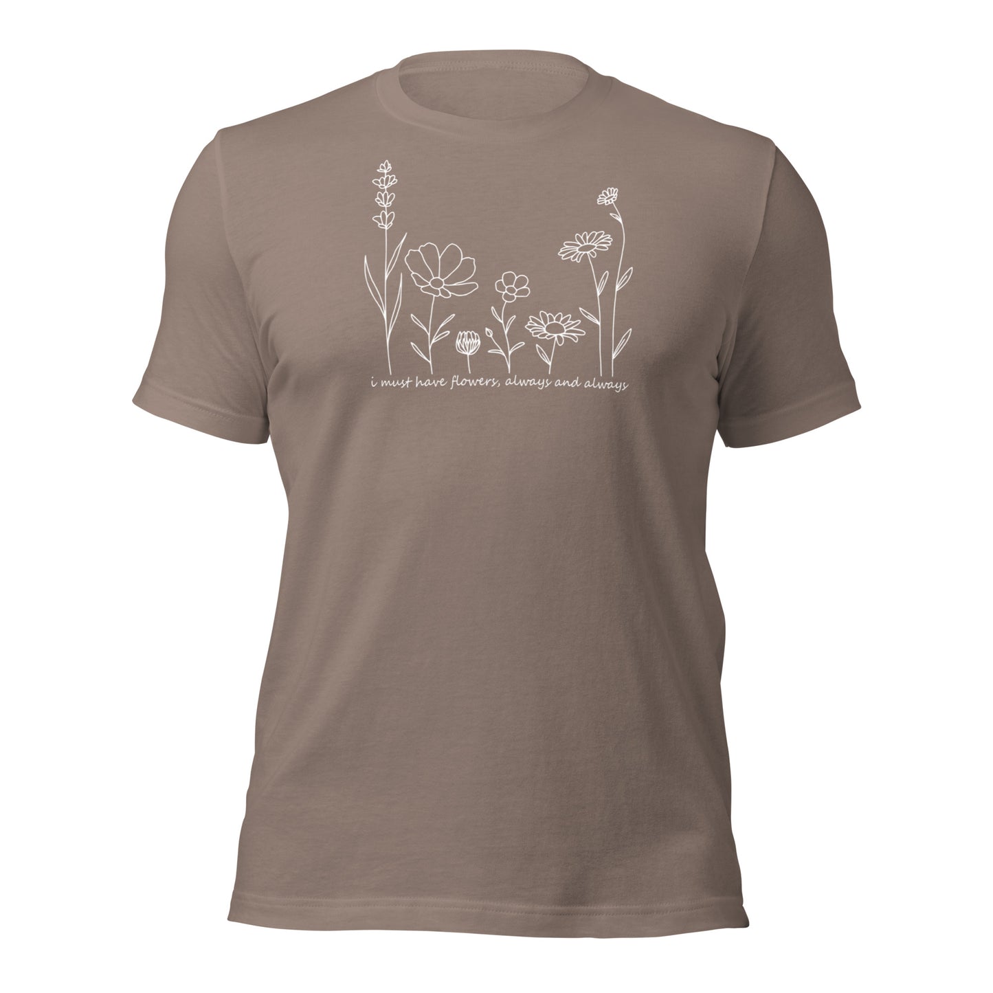 Must-Have Flowers Sweet & Simple Art Cotton Tee